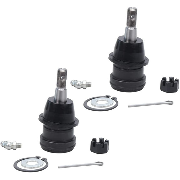 Detroit Axle - Both (2) Driver and Passenger Side Front Lower Ball Joint Replacement for 2001-07 Dodge Caravan - [2001-07 Dodge Grand Caravan] - 2001-07 Town & Country - [2001-03 Voyager]