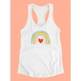 thumbnail image 3 of Simple Message Collection A. Racerback Tank Women -Victoria Barnes Designs, Female x-Small, 3 of 4