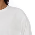 thumbnail image 3 of Women's Gameday Couture  White Carolina Panthers Big Goals Oversized Long Sleeve T-Shirt, 3 of 3