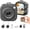 Black, variant on W & O Q16 Portable 48 MP Mini Keychain Digital Camera, 32GB Card Included, Pink