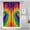 Colorful Tie Dye-4, variant on Colorful Tie Dye Pattern Shower Curtain 36"x72" ,Bathroom Decorative Shower Curtains Set with 12 Hooks,Modern Waterproof Washable Shower Curtain