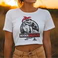 thumbnail image 4 of Camiseta de dinosaurio para mujer, diseñadora japonesa, camiseta de diseñadora de anime para mujer, ropa Y2K, 4 of 5