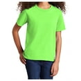 thumbnail image 2 of Yellow Rooster Youth Core Cotton T-Shirts Neon Green L, 2 of 7