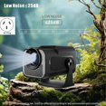 thumbnail image 1 of HY320 Mini Native 720P Android 11 Projector 200ANSI Wifi6,AU Plug, 1 of 5