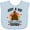 Blue, variant on Inktastic Thanksgiving Funny Kids Turkey Boys or Girls Baby Bib