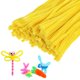thumbnail image 1 of Uxcell 200-Pack Limpiadores de Tubos Artesanales, Varillas de Chenille de 11.8" para Arte/Festivales Ramo/Artesanía/Navidad/Proyectos de DIY [Amarillo], 1 of 7