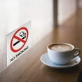 thumbnail image 4 of 4-Pack 5.5 x 5.5 Inch No Smoking Signs for Business - Self-Adhesive Metal Stickers for Homes, Vehicles and Outdoors, 4 of 8