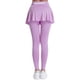 thumbnail image 1 of Falda deportiva plisada de color liso para mujer, cintura alta, que realza las caderas, falda pantalón para bádminton, 1 of 6
