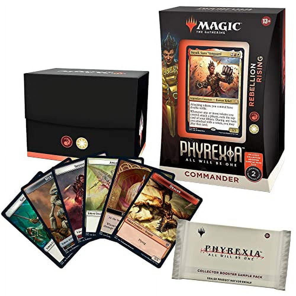 mtg phyrexia commander deck Amazon.com: Magic: The Gathering Phyrexia: All Will Be One Commander Decks main image 1