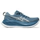 thumbnail image 2 of Zapatillas para correr ASICS SUPERBLAST 2 Unisex Invierno SEA/Blanco, 2 of 9