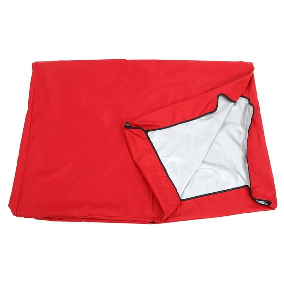 STRANDCHIC Weather Resistant Red Oxford Fabric Swing Canopy Replacement for Outdoor Patio Swing