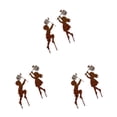 thumbnail image 1 of Injueey Craft Iron Children Silhouette Garden Pation Statues  In-Ground Type1, 1 of 1