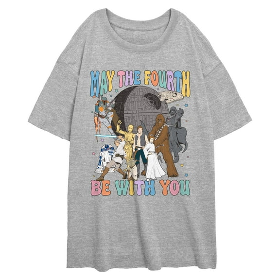 Juniors Star Wars Fourth Group Shot T Shirt