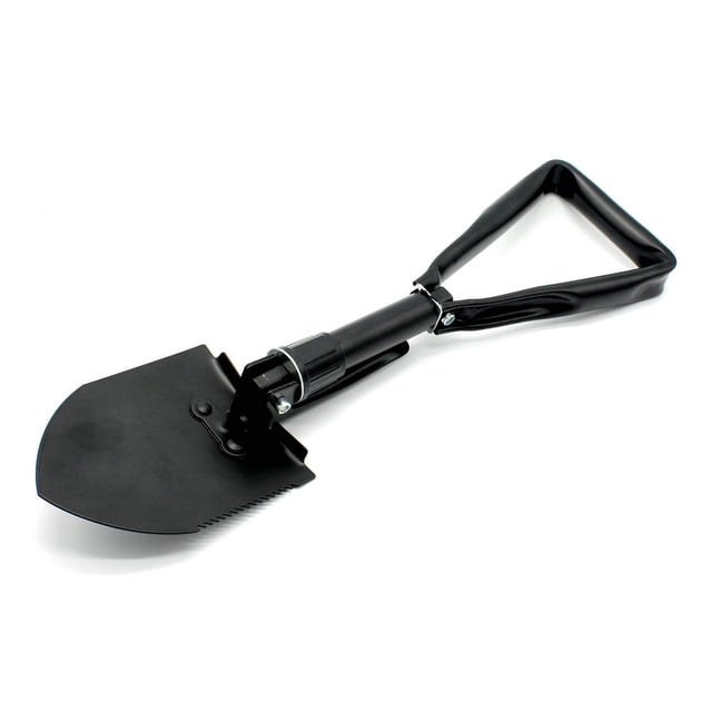 Carretilla elevadora militar plegable multifuncional con pala engrosada de acero de alto carbono