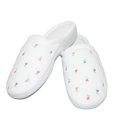 thumbnail image 2 of Isotoner  Terry Scalloped Embroidered Clog Slippers (Women's), 2 of 3