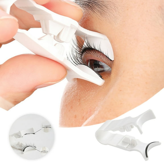 Eyelash Applicator Tool for Effortless False Eyelash Application and Precise Curling