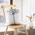 thumbnail image 5 of LALILO Throw Pillow Covers Dahlia Flower Species Daisy Cushion Cover 18" x 18", 2 Pack, 5 of 6