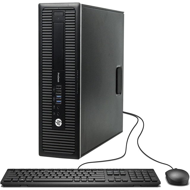 HP ProDesk 600 G2 SFF Inter Core i7-6700,16GB RAM Unidad de Estado sólido de 1TB, Teclado y Ratón, WiFi, BT, DVD, Windows 10 Pro (renovado)