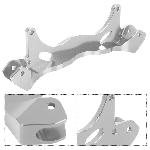 RC Rear Chassis Brace, Aluminum Alloy Upgrade for 1/5 Scale Baja Vehicle, Durable Stable