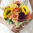 thumbnail image 4 of Artificial Wedding Bouquet Holding Flower for Proposal Wedding Ceremony, 4 of 9