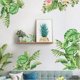 thumbnail image 3 of Pegatina de pared TANGJMXG hojas tropicales verde decoración de pared plantas flores arte mural vinilo dormitorio sala de estar oficinas, 3 of 5