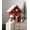 A_Free Size, variant on YOHAVEN Christmas Decoration Red Wooden Cabin Snow House Tabletop Decor, Miniature Rustic Winter Village for Mantel, Entryway, or Holiday Gift, Cozy Christmas Decorations for Family Gatherings