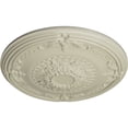 thumbnail image 3 of Ekena Millwork 26 1/4"OD x 3 1/4"P Athens Ceiling Medallion (Fits Canopies up to 3 5/8"), Hand-Painted Clear Yellow, 3 of 5