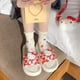 thumbnail image 4 of Zapatillas de Hello Kitty Kawaii Kuromi My Melody Cinnamoroll, sandalias de baño de dibujos animados de Anime, zapatos de baño para interiores de verano, regalo para niñas, 4 of 4