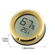 thumbnail image 3 of Mini termómetro higrómetro Digital humidificador de cigarros higrómetro termómetro redondo medidor de temperatura y humedad, 3 of 4