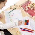 thumbnail image 3 of Melissa & Doug Set de Sellos de Cosas Favoritas con Tinta Lavable, Juguete de Madera, Artes y Manualidades (26 Piezas), 3 of 10