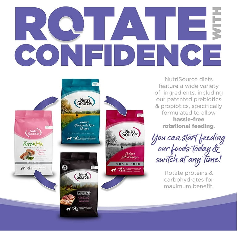 NutriSource Puppy Food Made with Chicken Meal and Rice Small