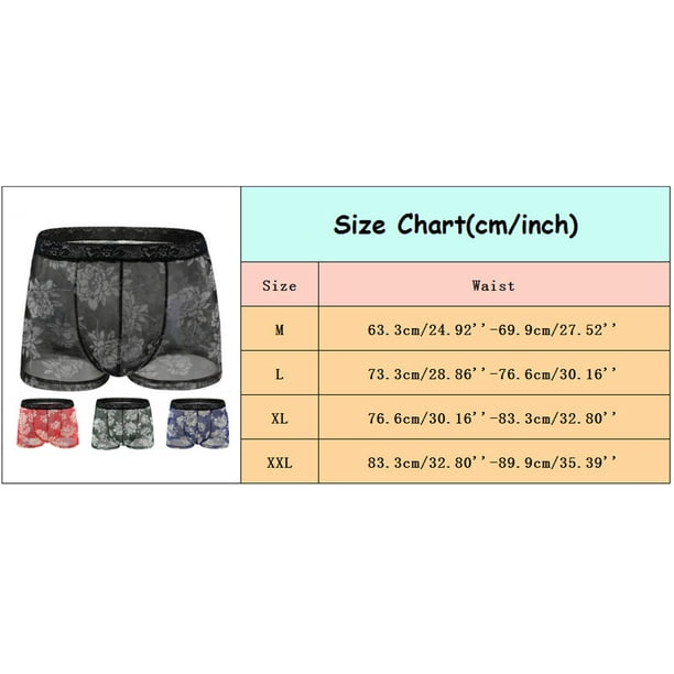 nsendm Mens Underpants Adult Male Underpants Underwear Men Pack Men Solid  Color Breathable Low Waist Sexy Knitted Lace Men Briefs Underwear(Army  Green,2XL) 