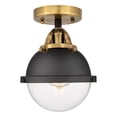 thumbnail image 2 of Innovations Lighting 288-1C-10-8 Hampden Semi-Flush Hampden 8" Wide Semi-Flush Globe, 2 of 5