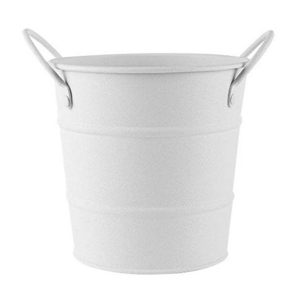 Yuarrent Cubos de comida de metal con asas Cubos de hielo y papas fritas para artículos de fiesta Juegos de accesorios de baño No.1 Yuarrent HA044674-01