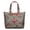 Rustic, variant on Geometric Bohemian Travel Bag for Women, Vintage Fashion Carry-on Duffel with Abstract Aesthetic Design, Large Multipurpose Overnight Tote for Weekend Getaways