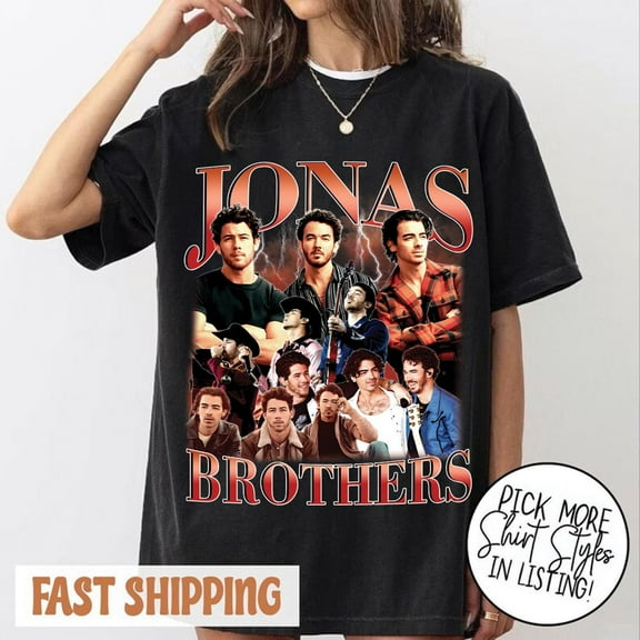 Vintage Jonas Brothers Shirt,Jonas Brother Shirt, Jonas Retro 90's Sweater, JONAS20 Greetings From Your Hometown