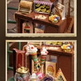 thumbnail image 3 of Bewildely Casa de muñecas en miniatura DIY multifuncional con Kit de muebles, decoración, mano de obra exquisita casas de muñecas B-048, 3 of 6