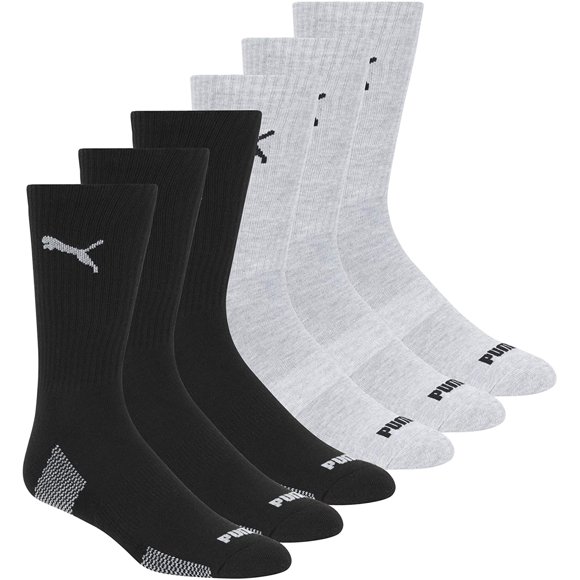 Chaussettes Crew 6 Paires pour Hommes