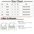 thumbnail image 2 of LADIGASU Fashion Women Flower Embroidery No Rims Fixed Cup Gathering Adjustable Buckle Daily Bra, 2 of 2