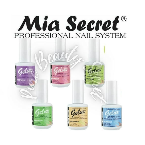 Mia Secret Gelux Gel Polish - (GP125_GP130) 6PC SET