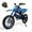 Blue, variant on 49CC 2-Stroke Kids Dirt Bike, 25MPH Pull Start Mini Motorcycle with Emergency Stop & Disc Brake, 200LBS Load, Retro Off-Road Bike for Youth,Blue