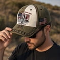 thumbnail image 2 of Adult 3D Print Ball Cap 911 Graphic Baseball Cap Men Women Sun Visor Duckbill Hat Unisex Embroidered Hat Outdoor, 2 of 4