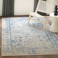 thumbnail image 5 of SAFAVIEH Adirondack Wyatt Traditional Distressed Area Rug, Ivory/Light Blue, 5'1" x 7'6" - Transitional Modern Design, Ivory & Light Blue, Ideal for Living Room, Bedroom, Dining Space, 5 of 16