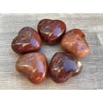 thumbnail image 5 of Strawberry Quartz Gemstone Hearts, Polished Strawberry Quartz Puffy Hearts, Strawberry Quartz Palm Stone, Strawberry Quartz Heart (1 Heart), 5 of 9