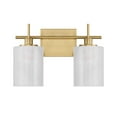 thumbnail image 2 of Bathroom Vanity Light in Natural Brass, 2 of 6