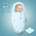 thumbnail image 3 of Newborn Infant Baby  Sleeping Bags Soft Cotton Swaddle Wrap Blanket Protective Sleeping Bag, 3 of 5
