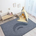 thumbnail image 3 of xArea Rugs for Living Room Soft Modern Memory Foam Area Rug for Bedroom and Washable Indoor Rug Low Pile Minimalist Carpet for Kids Nursery Room Home Decor, 3 of 9