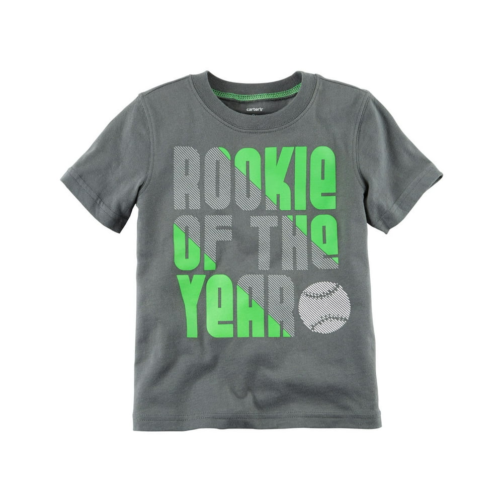 Carter's - Carter's Rookie Of The Year Graphic Toddler Boy's T-Shirt ...