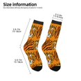 thumbnail image 2 of Honeii Tiger Print Children's Colorful Socks,Unisex Kids and Toddlers' Cushioned Sock,Kids Athletic Crew Socks,for Everyday Wear and Sports, 2 of 5