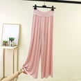 thumbnail image 4 of IMENGL Women's Wide Leg Pants Soft Yoga Sweat Comfy High Waisted Pajama with Pockets Trousers Loose Casual Cropped Pant for Womens,M-XXXXXXL, 4 of 5